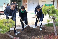 롯데홈쇼핑, 서울정민학교에 친환경 녹지공간 조성