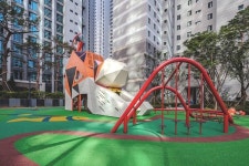 현대건설·제이치글로벌 맞손…아파트 놀이터 11도 더 시원해진다