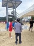 당진도시공사, 왜목마을·난지도 해수욕장 안전점검 실시