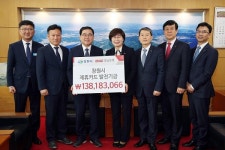BNK경남은행, 새창원사랑카드 등 적립금 1억3천800만원 전달
