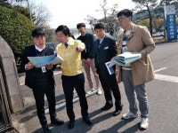 김종환 성산구청장, 시민 보행환경 개선에 박차