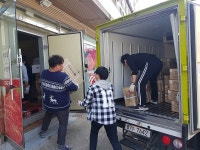 진영 드림축산, 한우사골 및 잡뼈 2천kg 후원