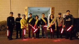 진해경찰서 용원파출소, 우범지역 동네 한바퀴 동행 순찰