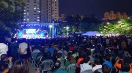 창원시 찾아가는 음악회 진해구 웅동2동서 개최