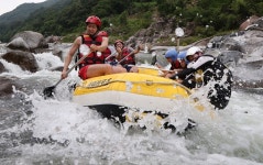 [포토뉴스] 지리산 엄천강 래프팅