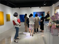 사천 우주미술관, 3人의 위대한 만남展 관람객 호평 이어져