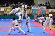 제36회 진주시태권도협회장기 태권도대회 개최