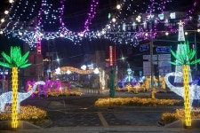 [포토뉴스] 성탄절 맞은 고성읍 동외광장