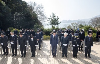 제46주년 통영해상 순직 장병 합동위령제 봉행