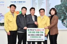 (주)엔와이엘이디, 코로나19 관련 후원물품 지원
