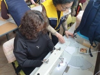 진영문화의집, 천 마스크 제작 배부