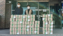 (사)대한한돈협회 경상남도협의회 통영시와 한돈 나눔행사 실시