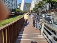 창원시 성산구, 가음정천 보행데크 정전기 방지시설 설치