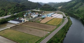 산청군 상습 침수 농경지 재해개선사업 추진