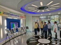 거창군, 농촌여성 압화 공예품 전시회 가져