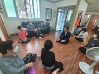 마산회원구청장, 구암1·2동 무더위쉼터 방문
