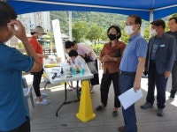 정혜란 창원시 제2부시장, 현동 물놀이장 등 점검