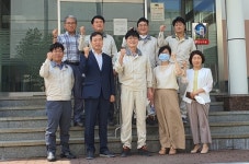 의창구청장, 경제활로 찾기 동서식품(주) 창원공장 방문