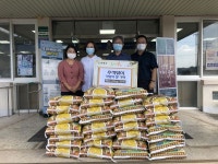 익명의 후원자, 고향 의령군에 사랑의 쌀 기탁