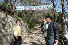 진해구, 쾌적한 산행을 위한 자은본동 등산로 정비 착수
