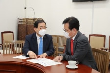 허성무 시장, 창원산업선국가계획 반영 위해 국회 방문