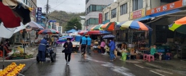 합천 청정에너지 상생협 · AT양천모임, 12일 삼가에서 방역활동