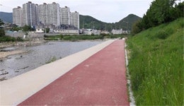 양산 회야강 외 태풍 하이선 수해복구공사 마무리