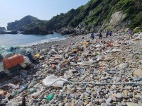 한산면 매물도 당금마을 해안변 정화활동 실시