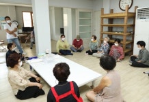 조근제 함안군수, 관내 경로당 운영재개에 따른 현장 방문