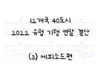 [Opinion] 12개국 40도시, 나의 2022 유럽 기행 여행 결산 (3) 에피소드편 [여행]