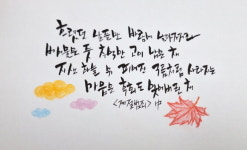 [언어가 머무른 자리] 지나간 계절의 색채