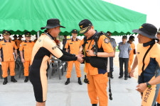 충남 대천해수욕장 119시민수상구조대 현장점검