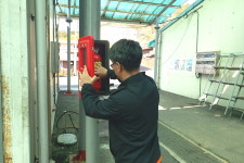 고흥소방서, 전통시장에 비치된 보이는 소화기 정비