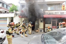 서울 강서소방서, 컴퓨터 점포 화재 진압