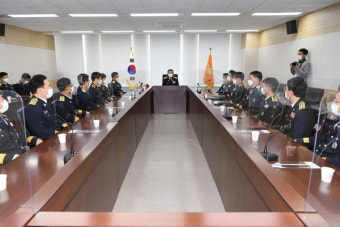 신임 신열우 소방청장, 소방충혼탑 참배