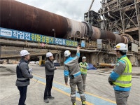 안전보건공단 강원동부지사, 시멘트 제조사 현장점검