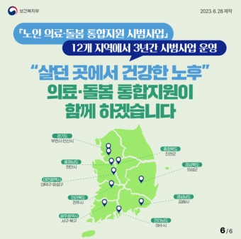‘의료-돌봄 통합지원, 기술지원형 시범사업’ 실시