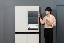 삼성전자, 터치스크린 냉장고 더 똑똑해진다...보이스 ID 기능 강화