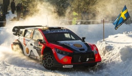 한국타이어, ‘스웨덴 랠리’서 겨울용 레이싱 타이어 기술력 점검