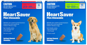 강아지 심장사상충예방약 ‘중앙바이오텍 하트세이버 츄어블정’, 약국에서 구매 가능