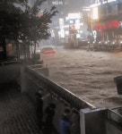 강남 곳곳 침수에도 멀쩡...서초구 청남빌딩 화제