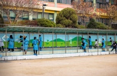 한국우편사업진흥원, ‘벽화로 나누는 우정이야기’ 봉사활동 진행