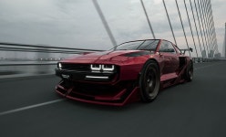 현대 슈퍼카 N 비전 74, 와이드바디 버전 공개…814마력 V8 엔진 장착하나?