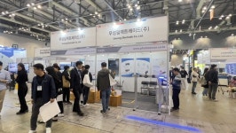 [ICPI Week 2024] 우성일렉트레이드, 360° 연속 회전 가능한 ‘전방향 AGV Stackers’ 출품