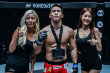 [ONE] 윤창민 3분 17초 리어네이키드 초크 승리 경기보다 압구정 팀매드 훈련이 더 힘들다