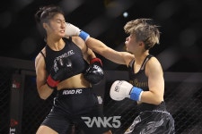 [R5포토] 입식 자객 오현주의 스트레이트 펀치