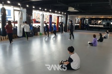 [R5포토] 코로나19가 바꾼 격투 체육관 풍경