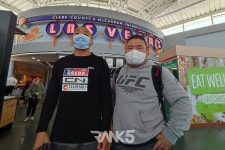 UFC 박준용 결전의 땅, 라스베이거스 도착