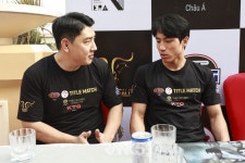 [포토] 클린히트복싱 송찬호 챔피언을 길러낸 명장 권범우 관장