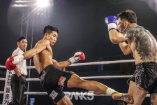 [포토] 2023 KBA 코리아 그랑프리 킥복싱 60kg 박종준(청주 팀버팔로) vs 추선홍(원투무에타이)